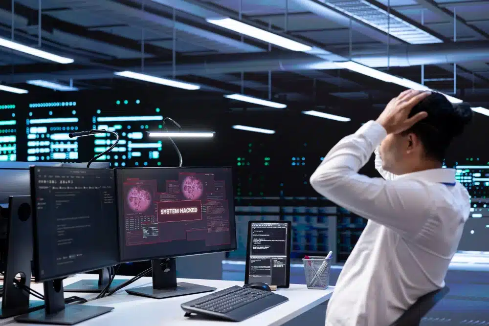 ransomware corporativo afectando operaciones empresariales