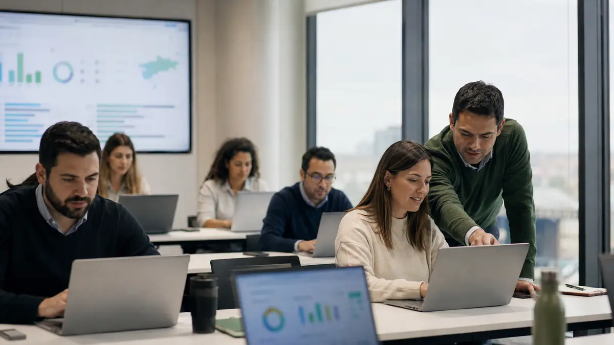 Empleados de distintas áreas completan formación corporativa en ciberseguridad con seguimiento de avance